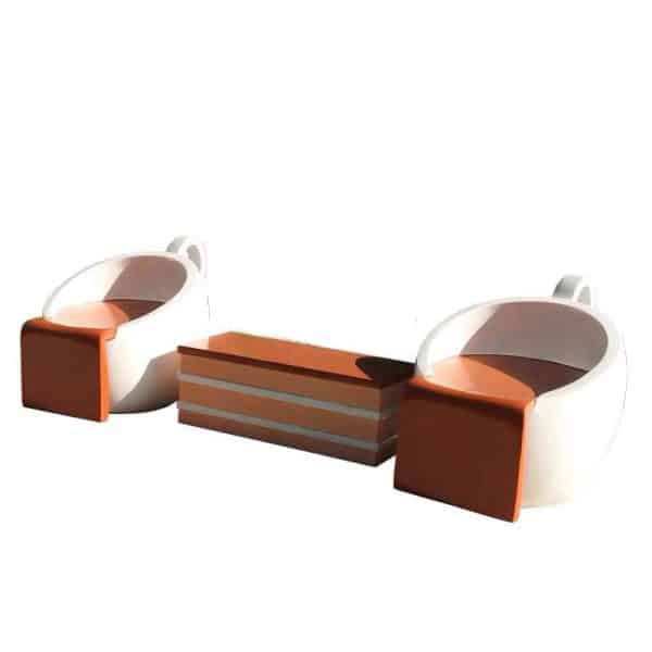 Coffee with Cake Table/Chairs DKY232