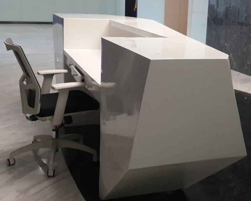 Diamond Reception Desk DKQ029