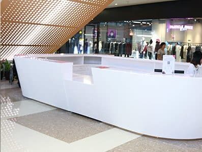 Custom Reception/Kiosk Desks DKQ050