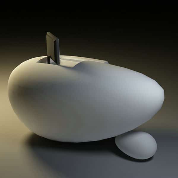 Cobblestone Reception Desk DKQ009