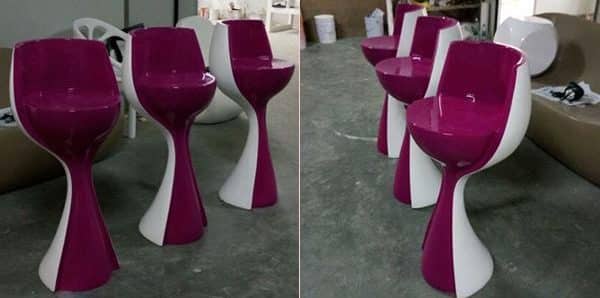 Candy Cane Bar Stool DKY320