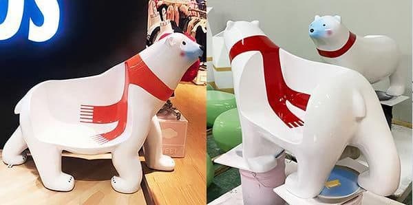 Polar Bear Chair DKY834