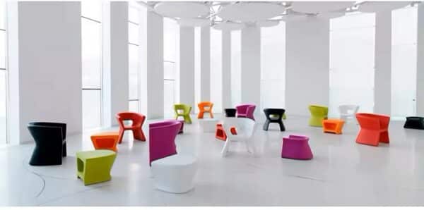 Angular Chairs/Table DKY160