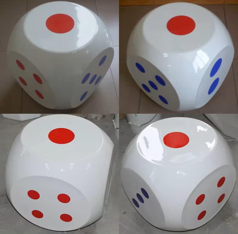 Dice Stools DKY068 The Funky Furniture Factory