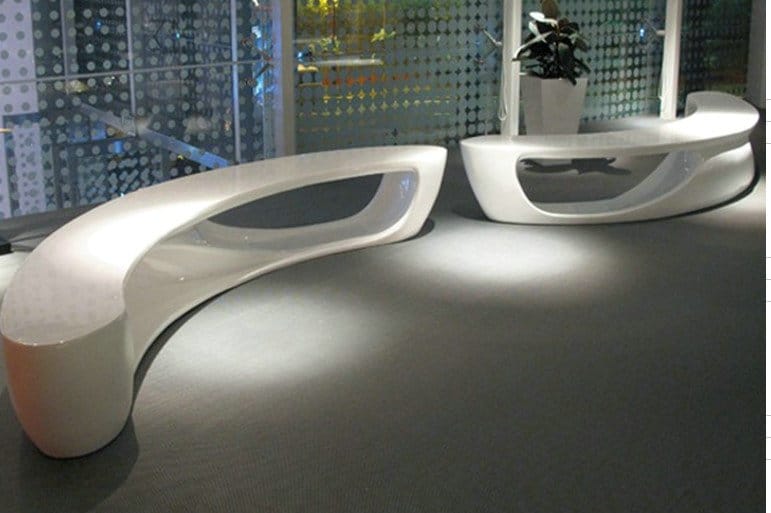Moon Shaped Bench Seat DKY030