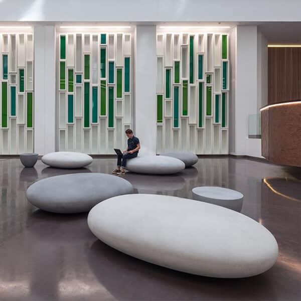 Cobblestone Seating - Convex DKY454