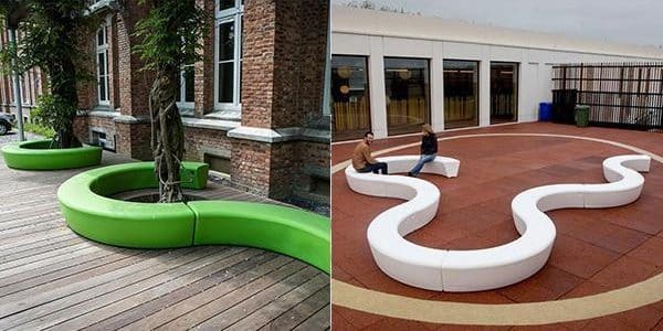 Outdoor Curving Seating DKY832