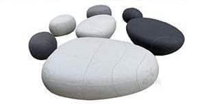 Stone Shaped Stool Chair DKY406
