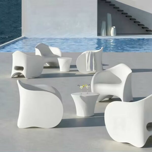 Modern Armchair/Table Set DKY875